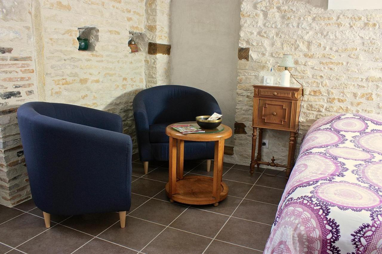 Les Chambres De Blanot Blanot  Exterior foto